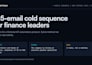 write b2b cold email sequences that get replies for lead generation